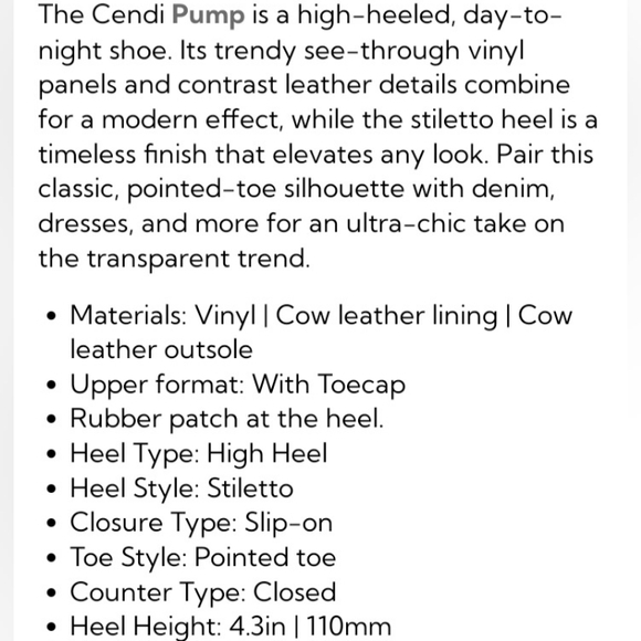 SCHUTZ Cendi transparent & Black Patent Leather Heels size 10 NEW - Picture 11 of 16